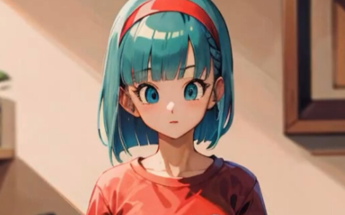 [ Bảy Viên Ngọc Rồng ] "Tôi có thể nghe thấy giọng nói của Goku｡" Bulma AI Painting