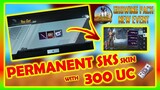 PERMANENT SKS SKIN & 300UC RETURN WITH PROOF | GROWING PACK NEW EVENT IN PUBG MOBILE | FRILLY SKS