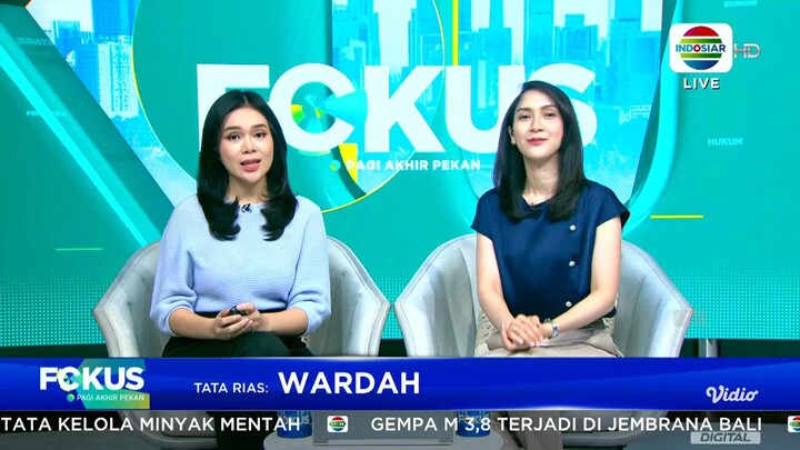 Fokus Pagi Akhir Pekan • [ INDOSIAR HD ] • 18102025 • [ VIDIO TVOD ]