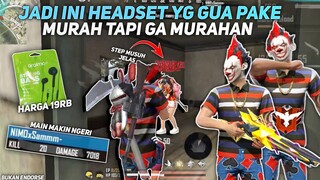 20 KILL SOLO VS SQUAD SEKALIAN NYOBAIN HEADSET 19rb-an 😱 MURAH TAPI GAK MURAHAN 😎