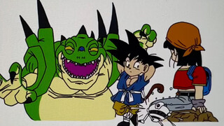 Dragon Ball GT Z Warriors vs. Evil Dragon Ai Painting Restored