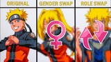 Drawing Naruto Original | Gender swap | Role swap  - [ Naruto shippuden ]