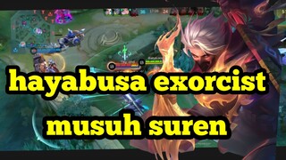 hayabusa exorcist musuh suren 😅