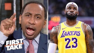 ESPN FIRST TAKE | Stephen A. Smith has a bold suggestion for LeBron James as out the Lakers