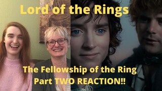 "Lord of the Rings: The Fellowship of the Ring" Part Two REACTION!! Sam and Frodo are the cutest!