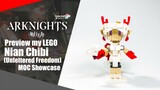 Preview my LEGO Arknights Nian Skin (Unfettered Freedom) Chibi | Somchai Ud