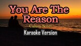 You Are The Reason - karaoke (Calum Scott)