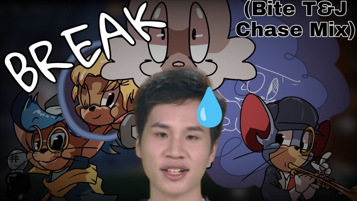 [FNF/Vs Ourple Guy] Break Menembus Dinding (Mix Bite T&J Chase)