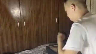 From then on, I knew that I couldn't drink water while lying down.