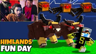 Himlands Gang Challenged Me in Minecraft