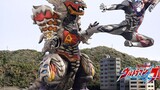 Api Episode 8! Blaze VS Skybow Monster Rainbow Kagachi, String Man terpaksa membatalkan transformasi
