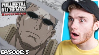 SCAR IS A BEAST!! Fullmetal Alchemist: Brotherhood Ep. 5 REACTION