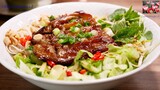 BÚN CHAY - Món Chay mới nhìn tưởng Bún Thịt Nướng, Nguyên liệu đơn giản thơm ngon bổ rẻ, Vanh Khuyen
