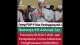 begundal HTI/khilafah Achmad Zen diskak habis Gus Islah Bahrawi - lecehkan Pancasila & Soekarno