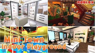 Mini Town and Indoor playground (Bloxburg Tour)