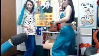 猪悠德华联手激情热舞
