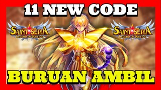 11 CODE TERBARU, BURUAN AMBiL GRATiS 2 GOLD SAiNT - SAINT SEIYA LEGEND OF JUSTICE