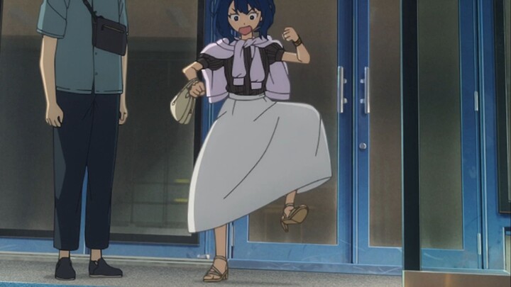 (stomps his feet)