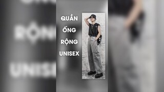 Quần ống rộng Unisex