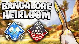 I UNLOCKED BANGALORE'S HEIRLOOM AND DROPPED 20 KILLS! | Apex Legends Season 13