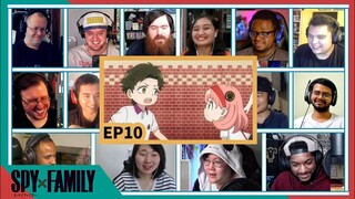 『SPY x FAMILY』 EP 10 Reaction Mashup || スパイファミリー