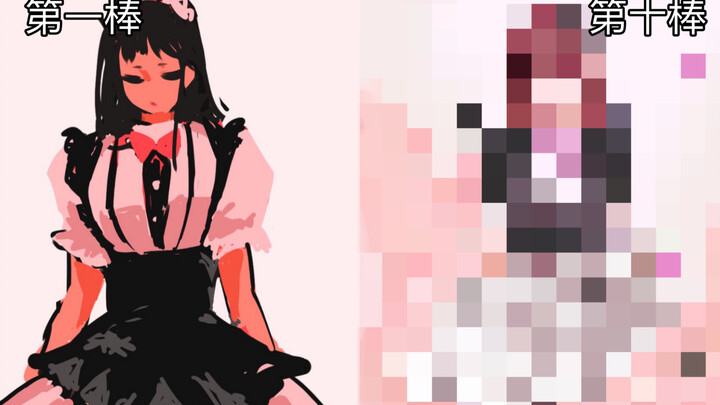 当平涂选手混入了一群【厚涂大佬】里？！