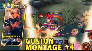 GUSION FAST COMBO, GUSION MONTAGE | MOBILE LEGENDS BANG BANG