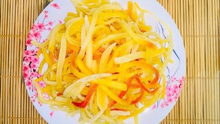 Cách Làm Mứt Đu Đủ Sợi Giòn Dẻo Không Dùng Phèn Chua#Make Yummy Papayas Jam for Tet Holiday#HVMĐ 175