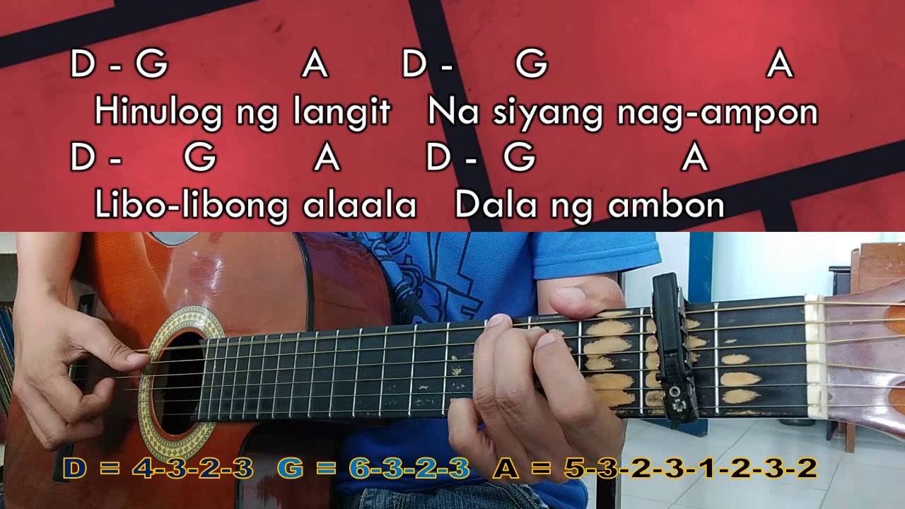 Kasama Kang Tumanda Guitar Chords