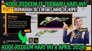 KODE REDEEM FREE FIRE TERBARU 8 APRIL 2024 HARI INI - KODE REDEEM FF TERBARU 8 APRIL 2024