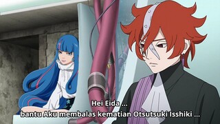 Boruto Episode 220 Sub Indonesia Full ( Fakta Code Tangan Kanan dari Jigen ! || Kemunculan Eida )