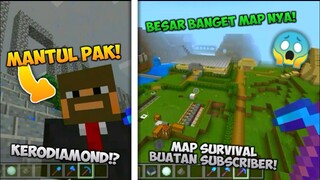 NJAY! KEREN PARAH! SHOWCASE MAP SURVIVAL BUATAN SUBSCRIBE! - BARENG PAK #kerodiamond