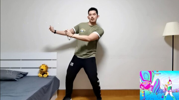 I forced myself to dance Stupid Love but couldn't hold on any longer.