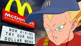Vegeta at McDonalds - A VRChat Dragon Ball Comedy (DBZ VR)