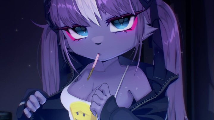 A popular anime supporting character is actually a skunk? This is a must-see!