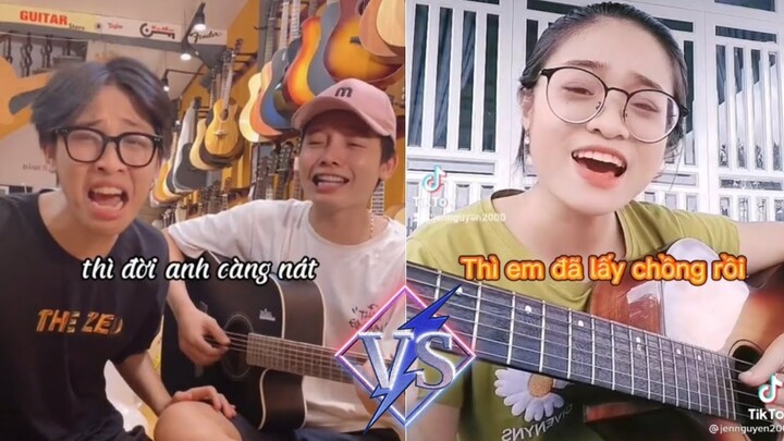 [Full HD] Màn Guitar Dizz cực căng giữa Xuân Đức & Quỳnh Như trên Tik Tok siêu giải trí