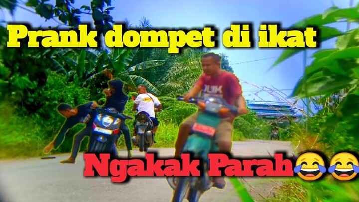 PRANK|| Dompet di ikat tali || Prank indonesia
