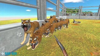 Psycho Animals Attack Me on Zoo. Animal Revolt Battle Simulator