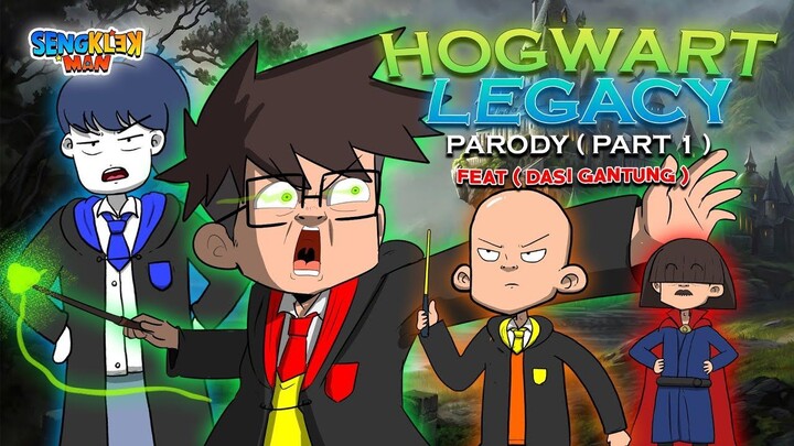 HOGWART LEGACY PARODY PART 1 ( feat @DasiGantung ) - animasi sengklekman
