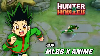 Badang As Gon Skin in Mobile Legends! MLBB X HUNTERxHUNTER