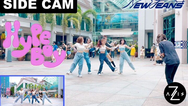[Z-Axis Dance Company] A pedestrian's perspective on New Jeans' "Hype Boy" street dance performance 