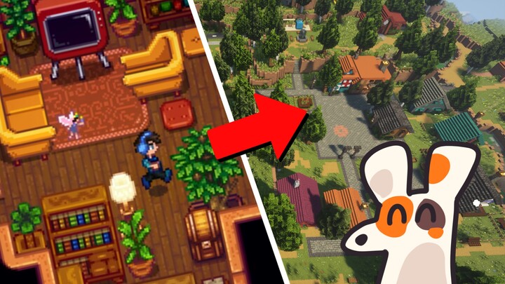 Tôi đã kết hợp Stardew Valley và Minecraft!