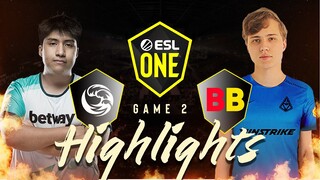 Game 2: BeastCoast vs BetBoom | ESL One Stockholm | May 20, 2022