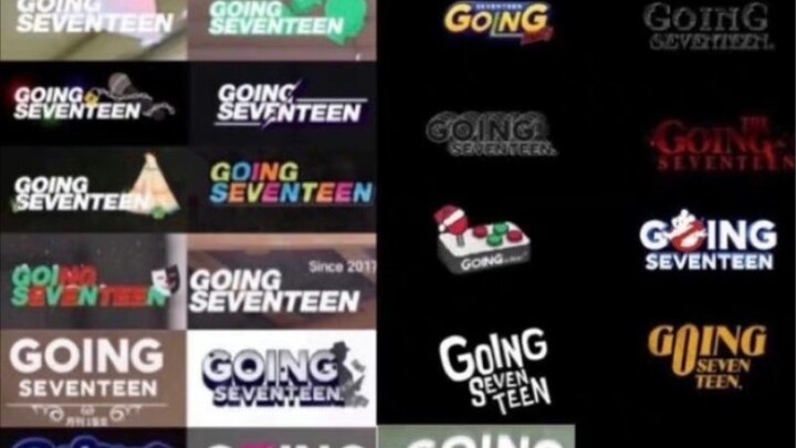 无法复制的爱豆综艺奇迹—Going Seventeen高燃混剪