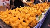 치킨 종류만 10가지 넘는? 역대급 시장 통닭의 성지! 옛날통닭, 닭강정, 똥집튀김 / korean original fried chicken / korean street food