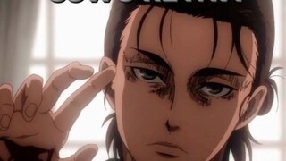 hhyyaahhh,,ketemu lagi dengan si eren yeager, si titan tampan penghancur bumi 🤤🤤🤙