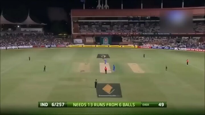 MS Dhoni last over finish  India vs Australia  13 runs required off 6 balls _Cricket Alltime