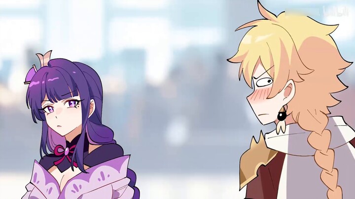 Gegehui Genshin Impact: The secret love life of a social phobia boss (Part 2)! Sister, you did it on