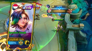 Ixia New Upcoming Starlight Skin | Dynamic Streak Gameplay | Mobile Legends: Bang Bang