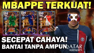 WOW MBAPPE 104 TERKUAT, DONNA TERHEBAT, ZAKARIA TERBAIK. BANTAI LAWAN TANPA AMPUN! MANTAP!